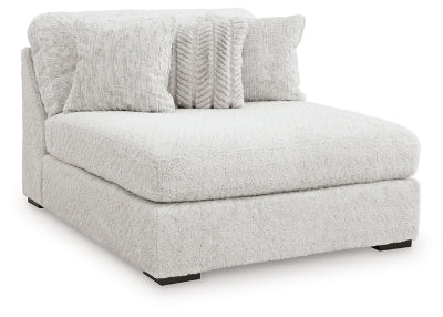 Cuddle Plush Oversized Armless Chaise