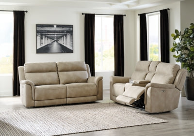 Next-Gen Durapella Power Reclining Sofa and Loveseat
