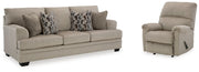 Stonemeade Sofa and Recliner