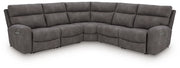 Next-Gen Durapella 5-Piece Power Reclining Sectional
