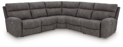 Next-Gen Durapella 5-Piece Power Reclining Sectional