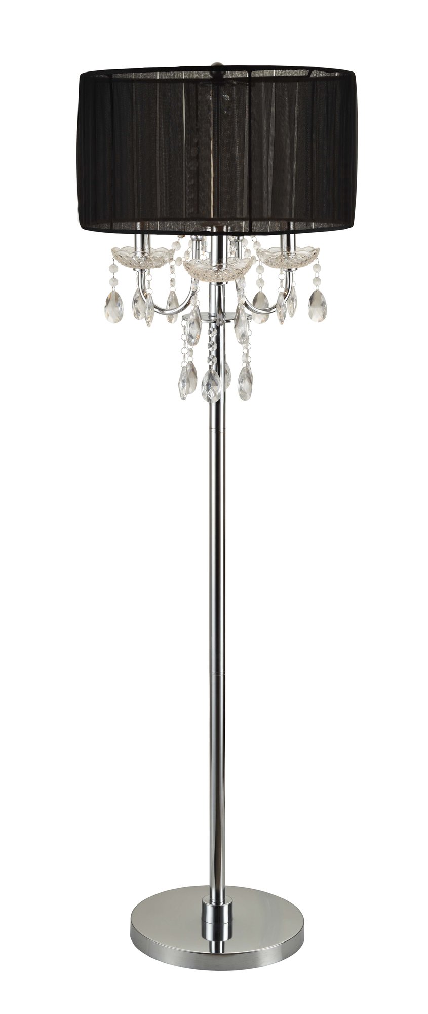 CHANDELIER TABLE TOUCH LAMP 29.5 H