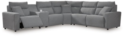 Modmax II 6-Piece Power Reclining Sectional with Console