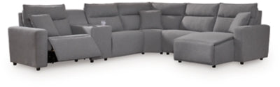 Modmax II 6-Piece Power Reclining Sectional with Chaise and Console