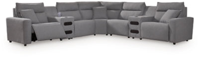 Modmax II 7-Piece Power Reclining Sectional with Audio Consoles
