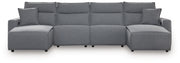 Modmax II 4-Piece Power Reclining Sectional with Chaise
