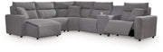 Modmax II 6-Piece Power Reclining Sectional with Chaise and Console