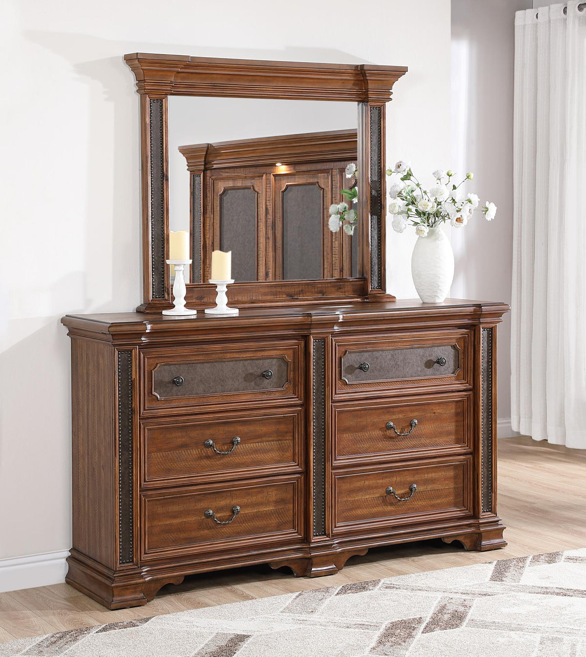 Brown King 5-Piece Bedroom Set