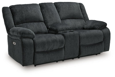 Draycoll Power Reclining Loveseat with Console