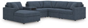 Modmax 6-Piece Sectional with Audio System and Chaise