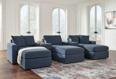 Modmax 5-Piece Sectional and 3 Ottomans
