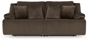 Top Tier 2-Piece Reclining Sectional Loveseat