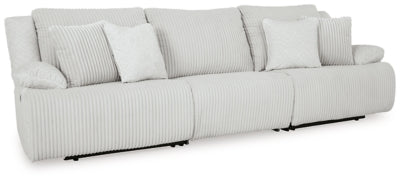 Top Tier 3-Piece Reclining Sectional Sofa