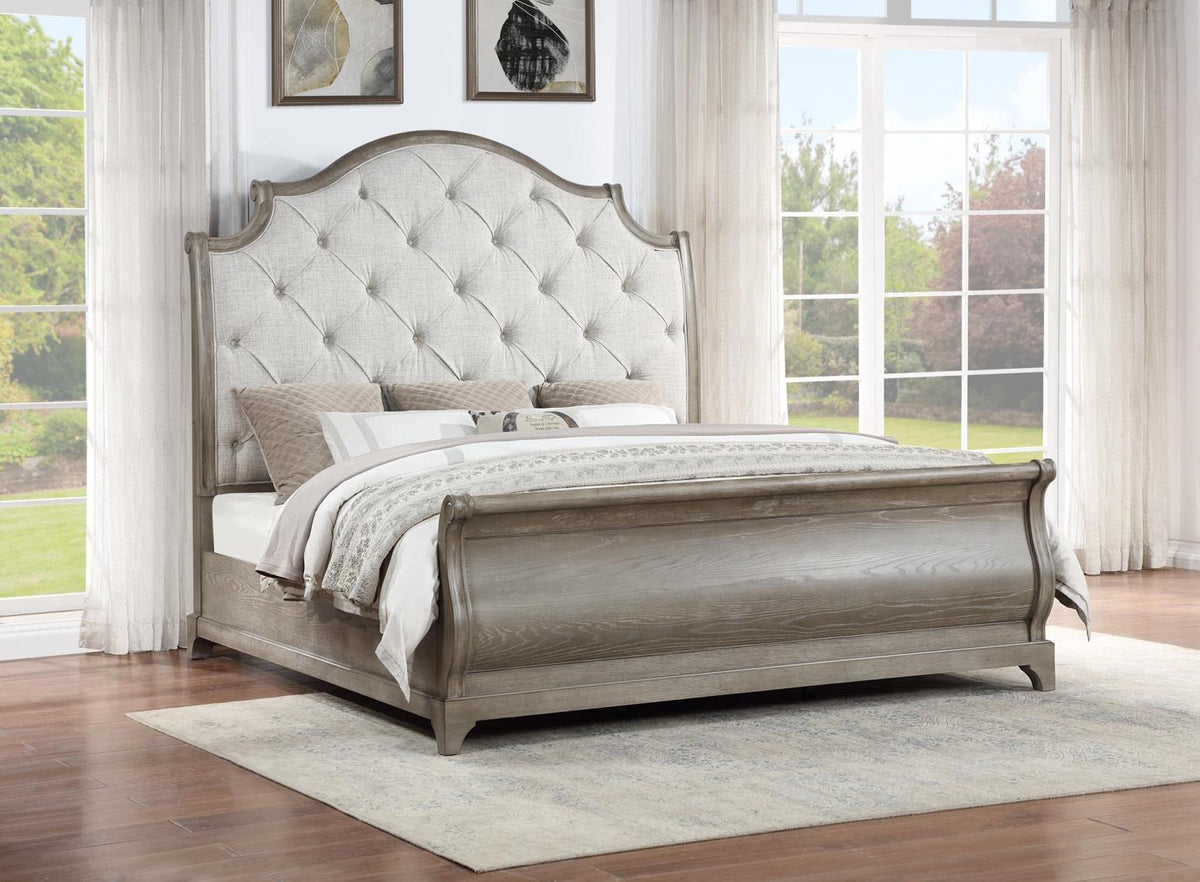 Gray Queen 3-Piece Bedroom Set B022