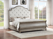 Gray Queen Bed