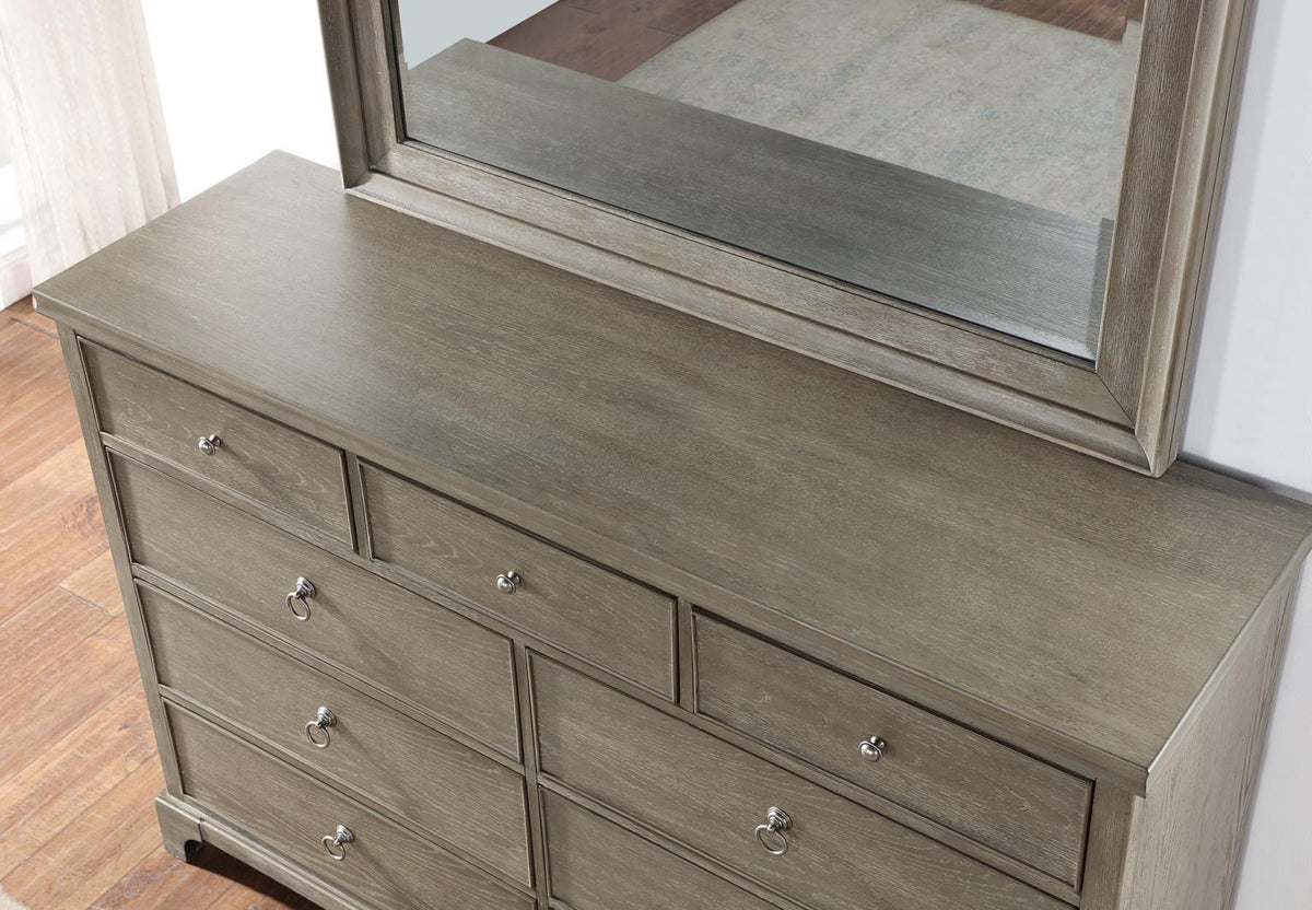 Gray Queen 3-Piece Bedroom Set B022