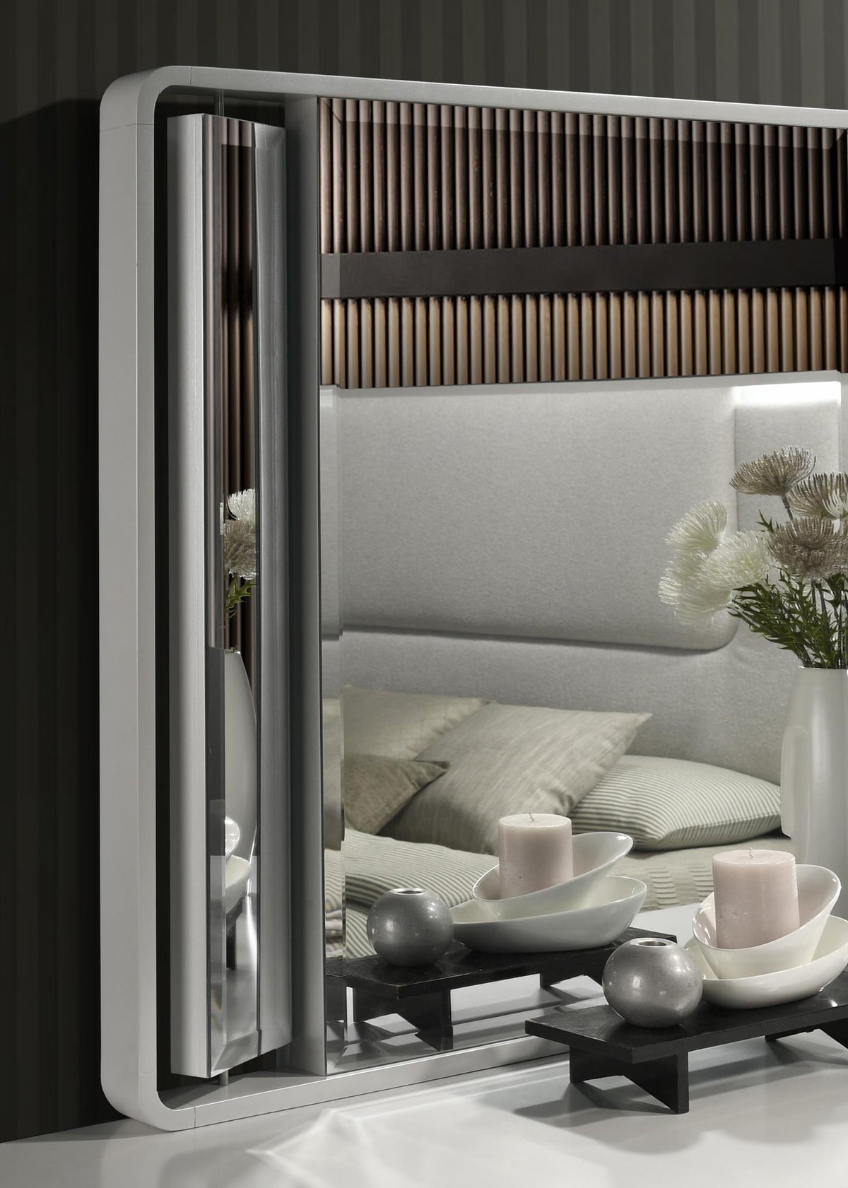 Cool Gray Queen 3-Piece Bedroom Set