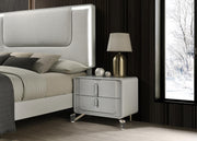 Cool Gray Night Stand