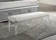 Olive Silver Bench