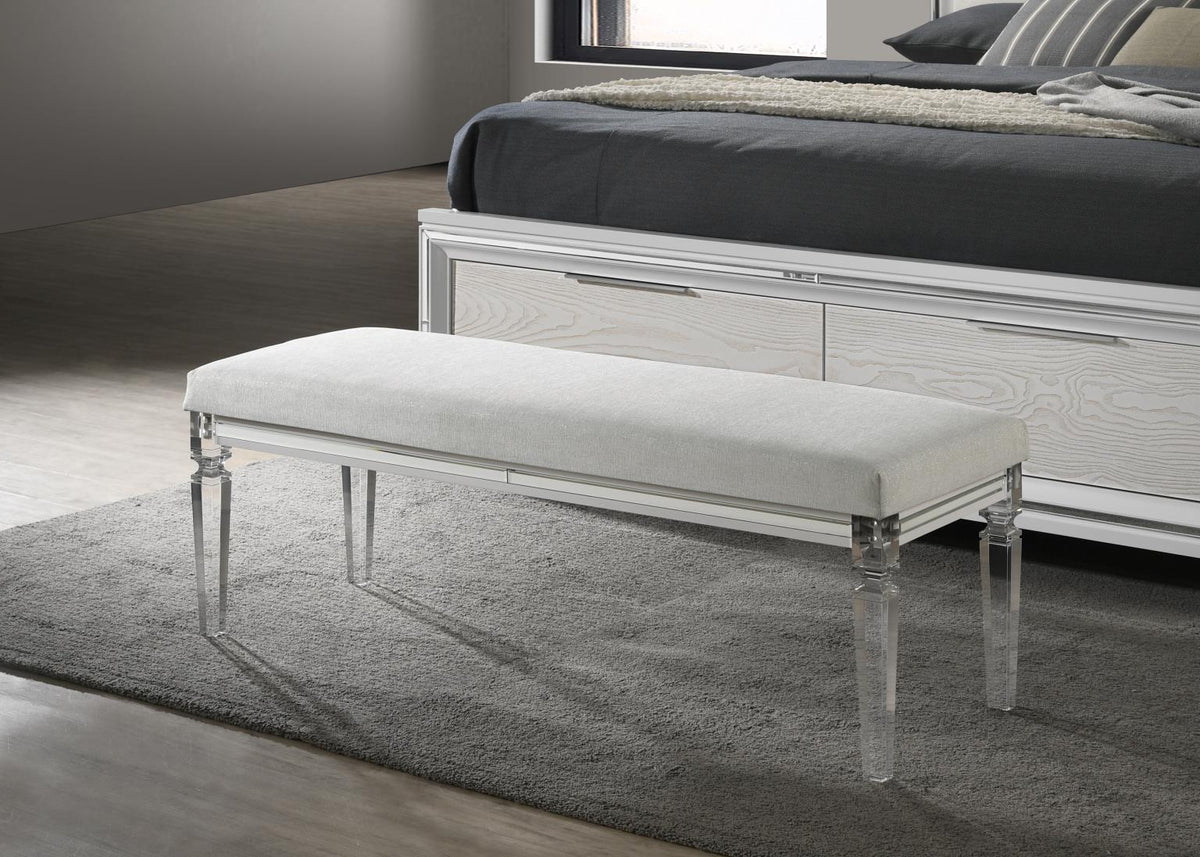 Pale Almond Bench