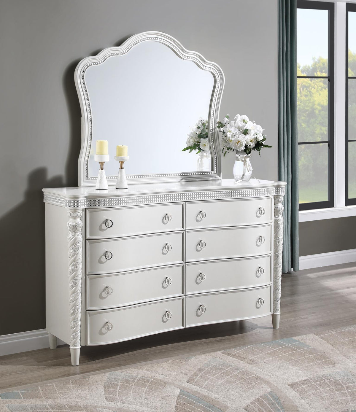 Silver Queen 3-Piece Bedroom Set B033