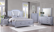 Silver Queen 5-Piece Bedroom Set B048