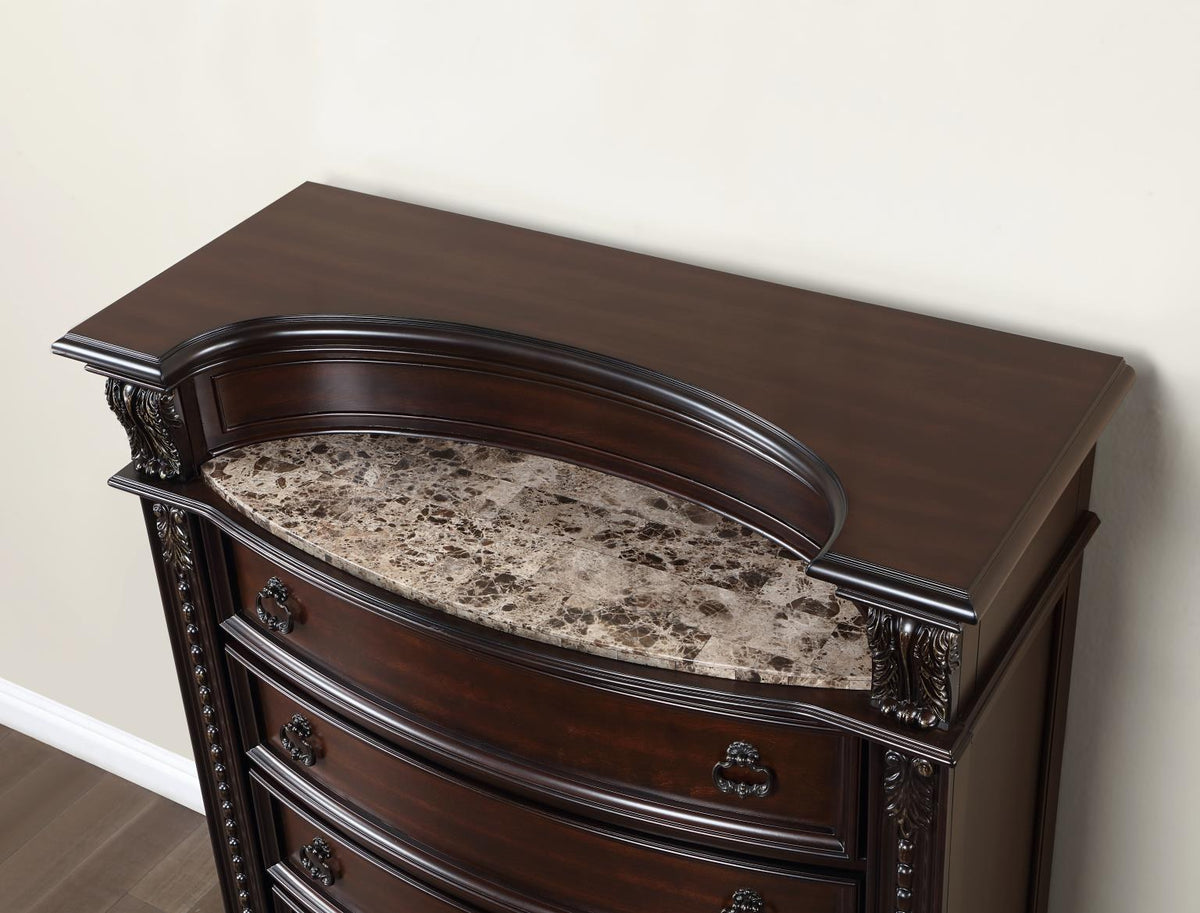 Cherry Queen 3-Piece Bedroom Set
