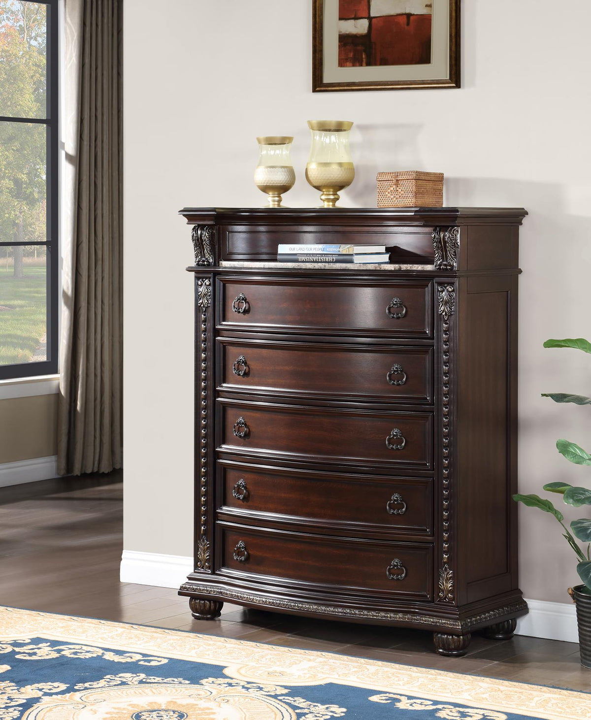 Cherry Queen 3-Piece Bedroom Set