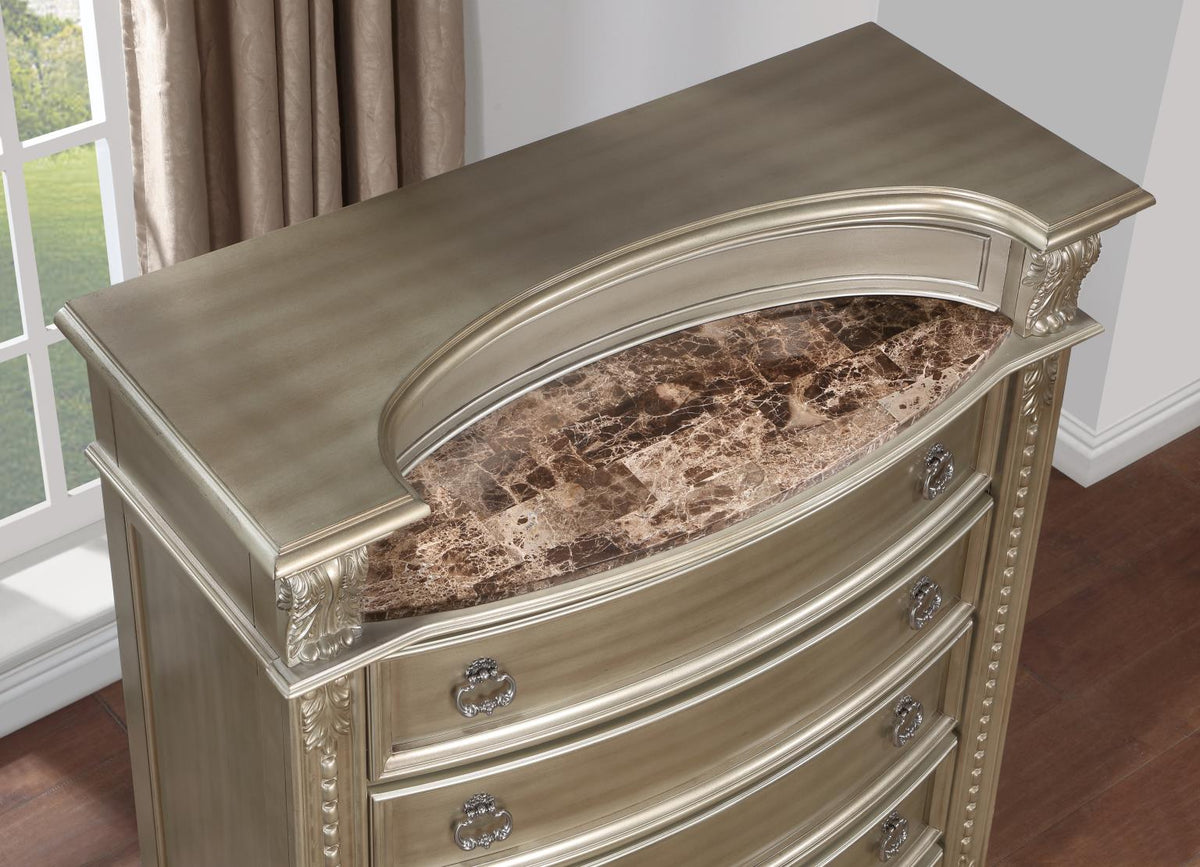Champagne Queen 3-Piece Bedroom Set