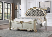 Antique Platinum Bed
