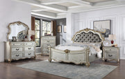 Antique Platinum King 3-Piece Bedroom Set