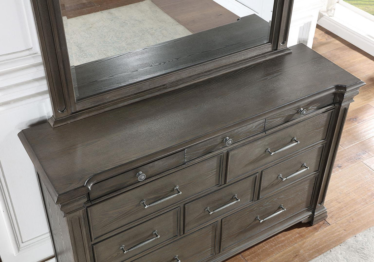 Dark Gray King 5-Piece Bedroom Set
