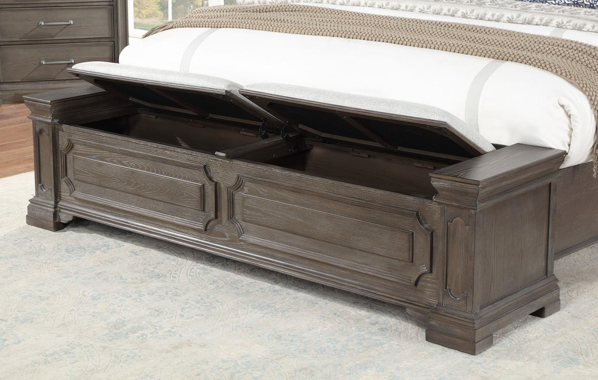 Dark Gray Queen 3-Piece Bedroom Set