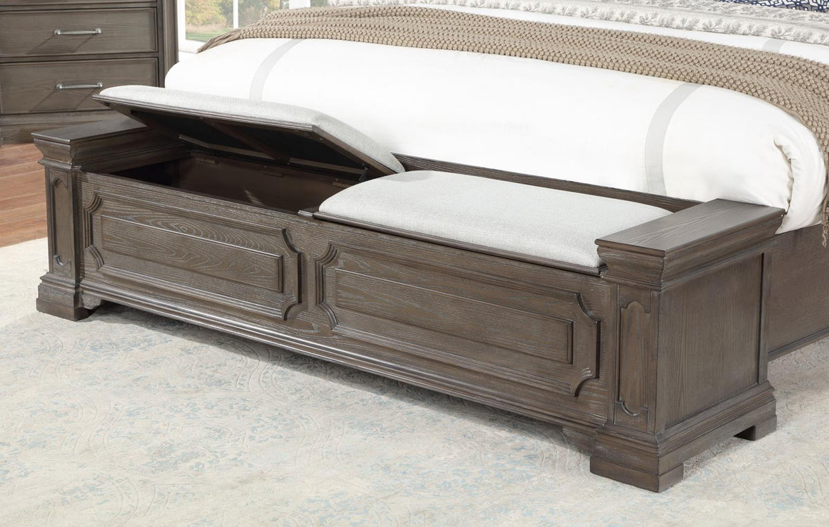 Dark Gray Queen 3-Piece Bedroom Set