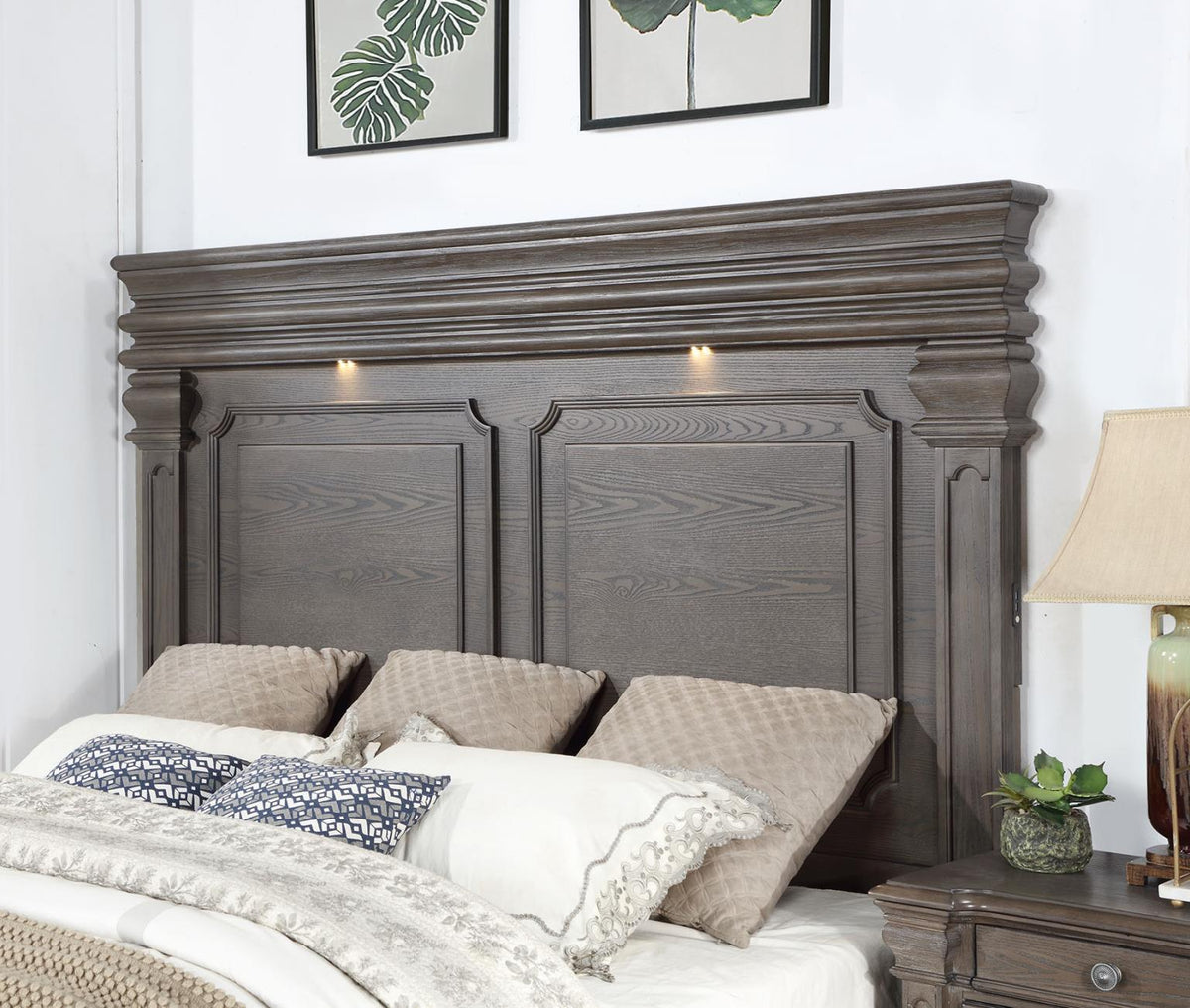Dark Gray Queen 5-Piece Bedroom Set