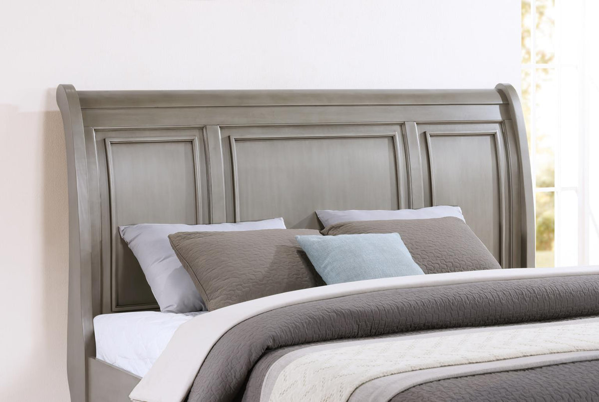 Light Gray Queen 3-Piece Bedroom Set B070