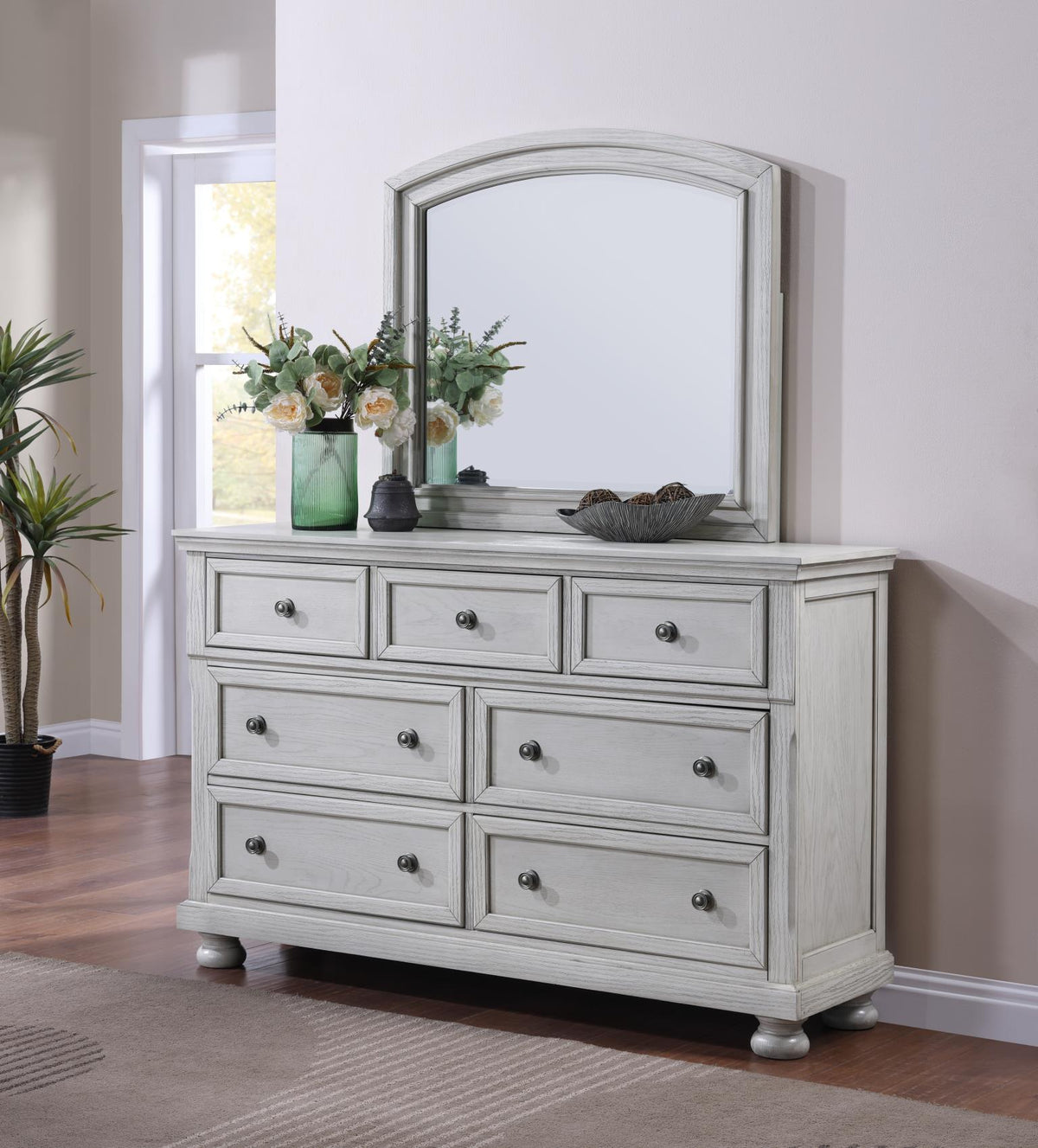 White Dresser