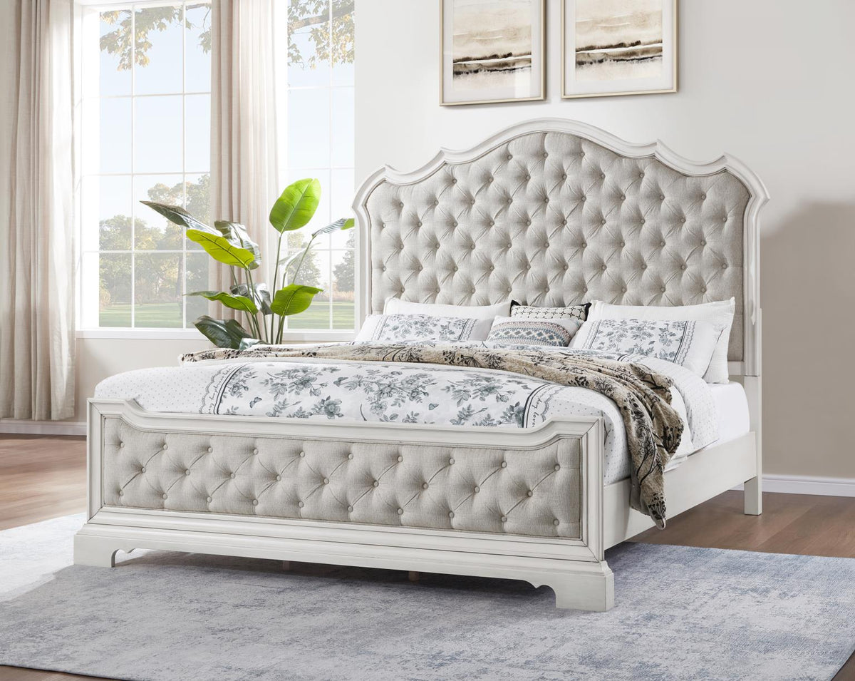 Antique White Mirror