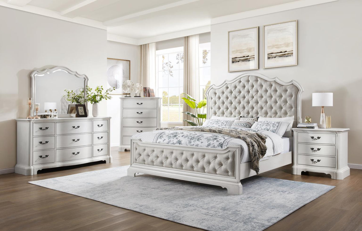 Antique White Dresser