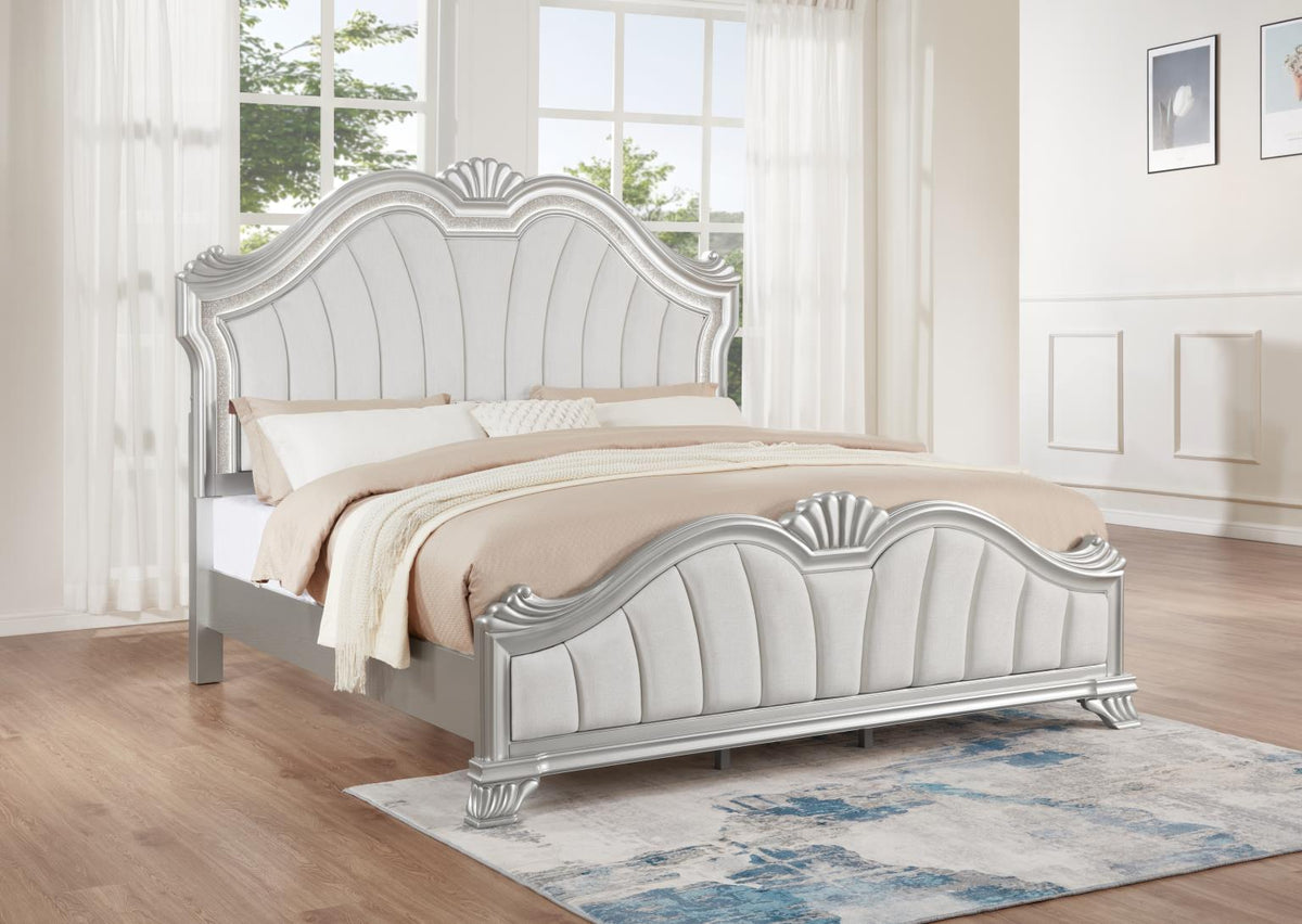 Silver Nightstand