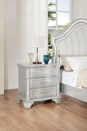 Silver Nightstand