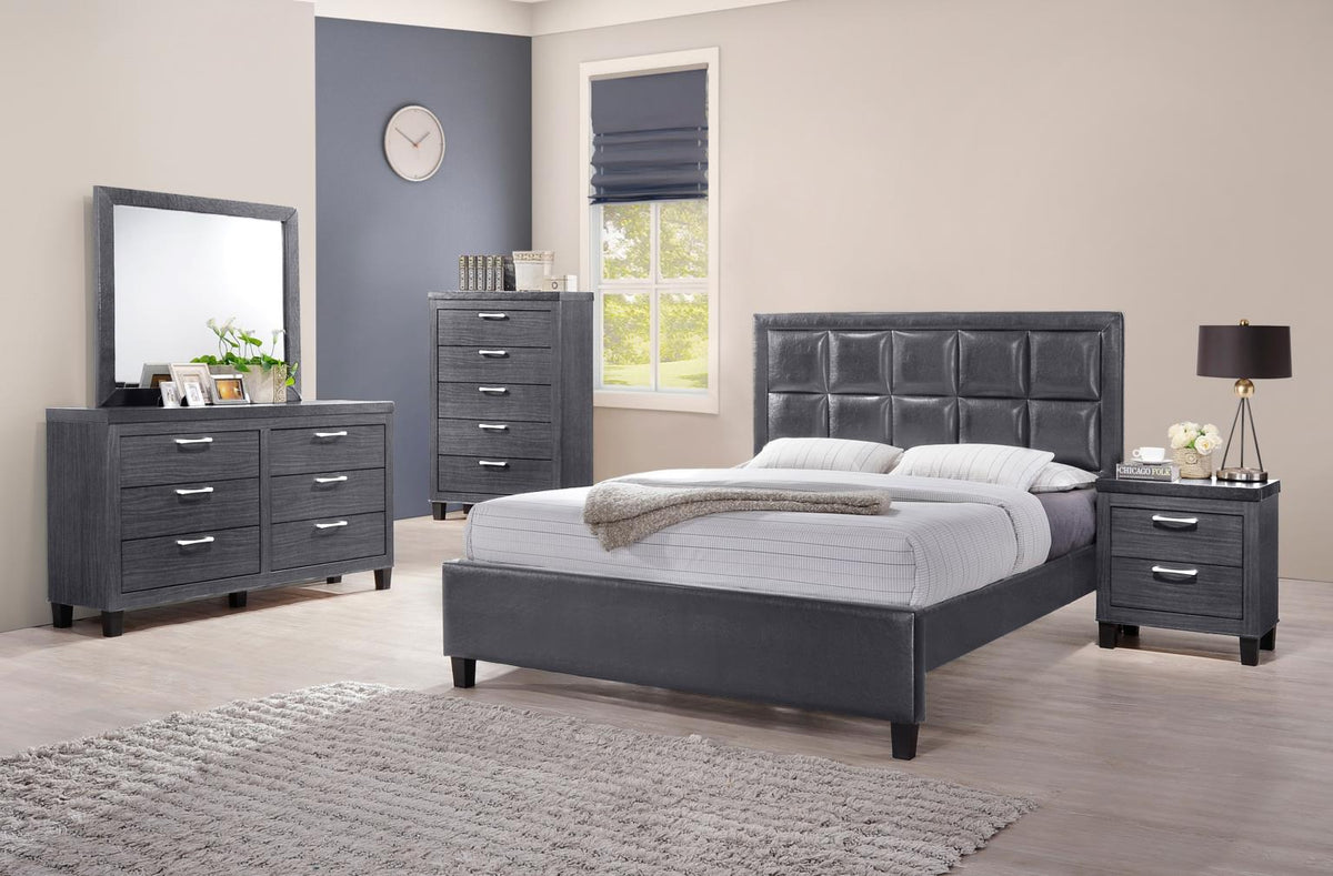 Gray Nightstand