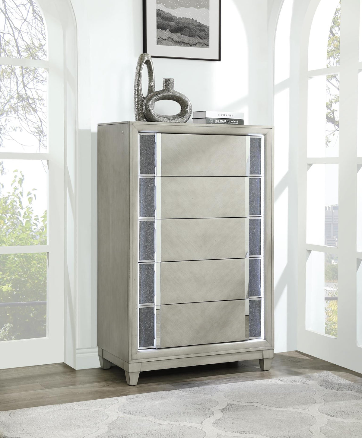 Gray Chest
