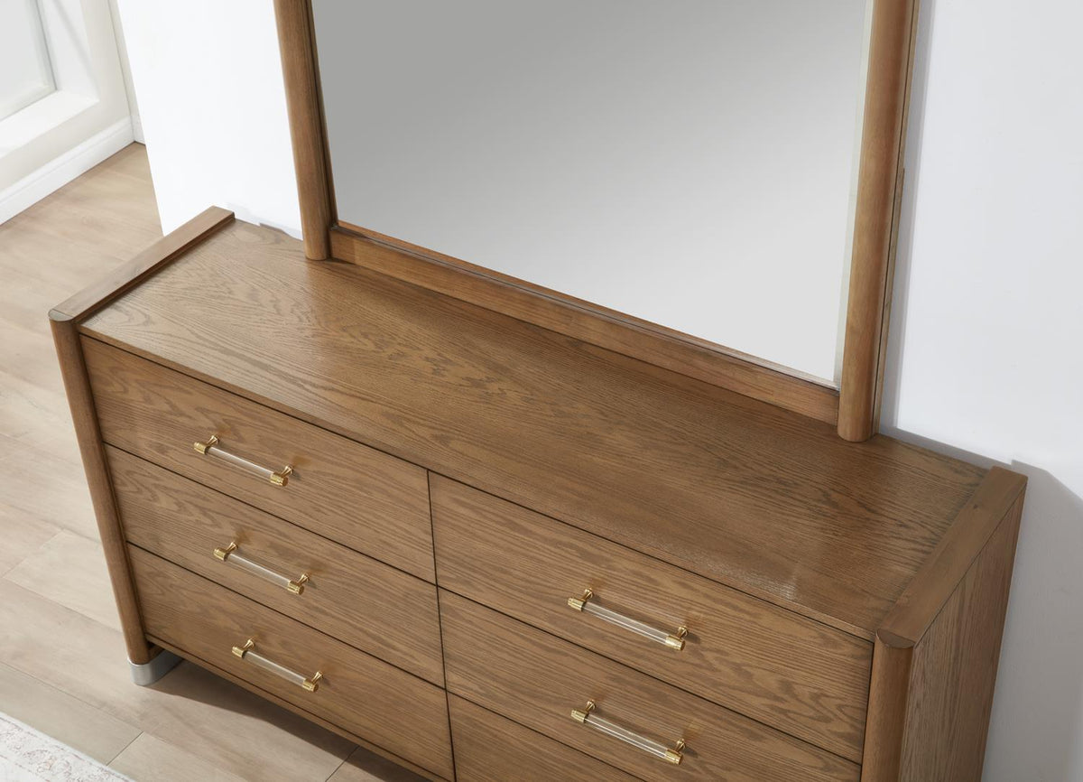 Warm Brown King 5-Piece Bedroom Set
