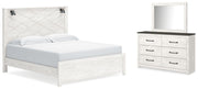 Gerridan King Panel Bed, Dresser and Mirror