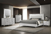 White Queen 3-Piece Bedroom Set B119