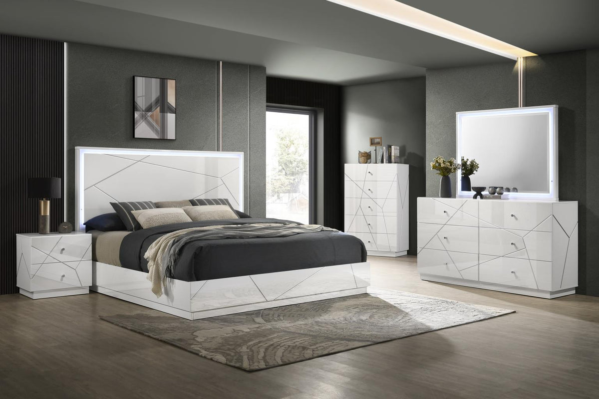 White LED Mirror