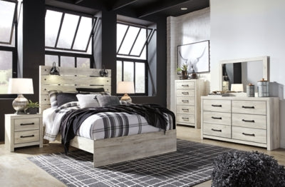 Cambeck Queen Panel Bed, Dresser, Mirror, Chest and Nightstand