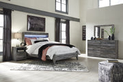 Baystorm Queen Panel Bed, Dresser, Mirror and Nightstand