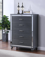 Charcoal Gloss Chest